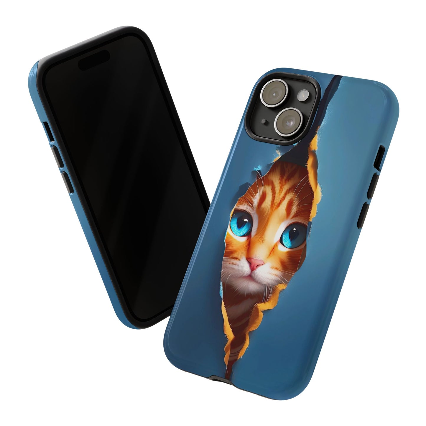 Curious Kitten Tough  Case for iPhone