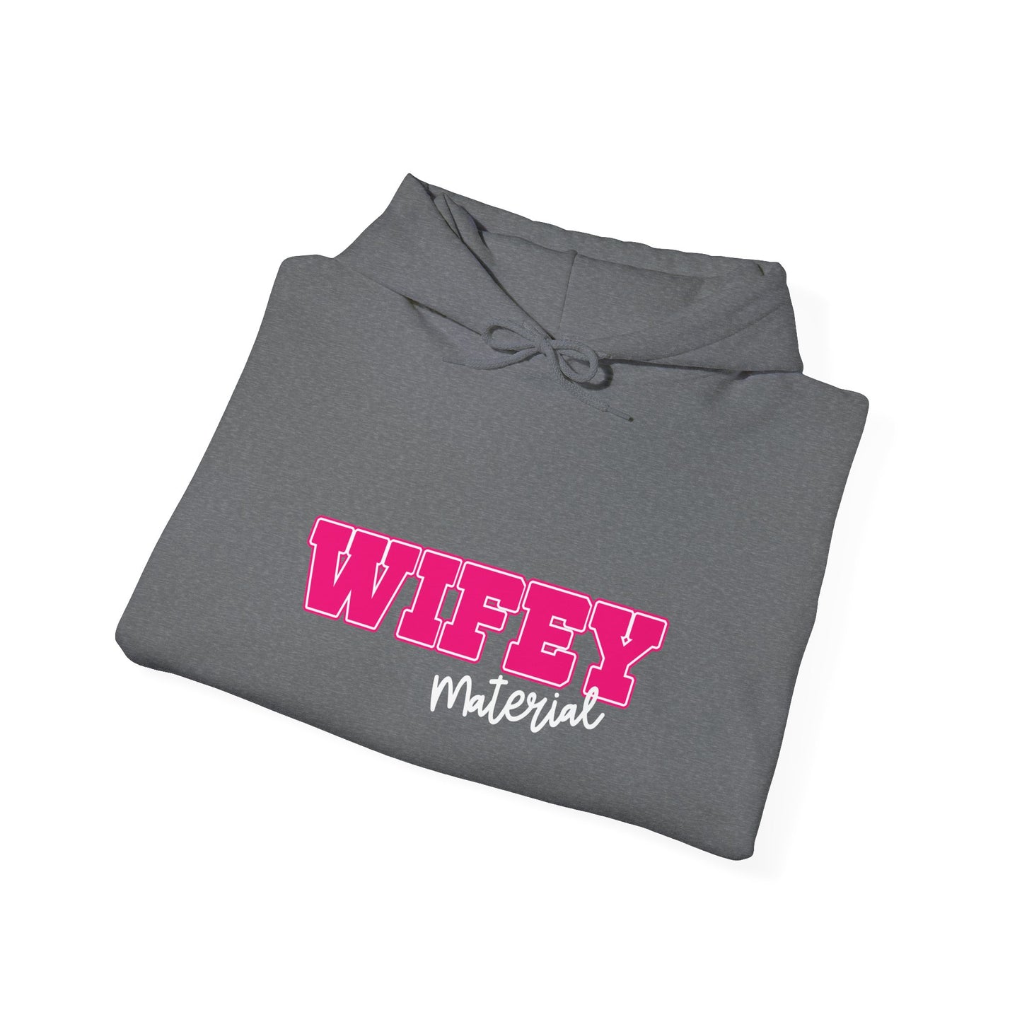 Wifey Material Unisex Heavy Blend™ Hooded Sweatshirt