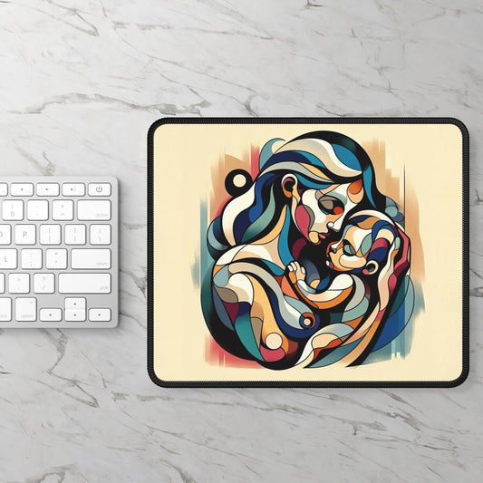 Abstrakt Maternity Mouse Pad