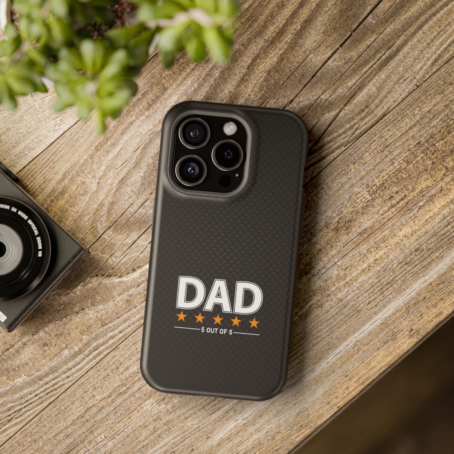 Dad 5 Out of 5 Stars Magnetic Phone Case