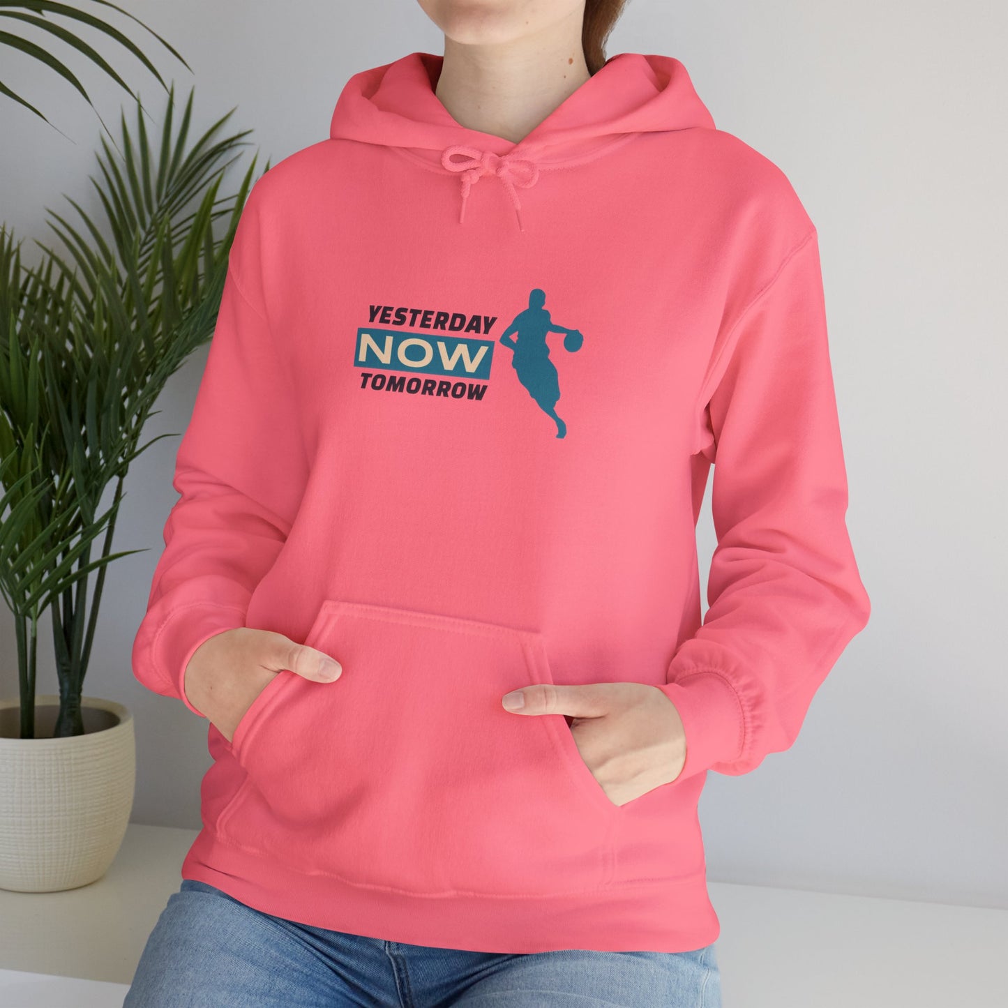 Yesterday Now Tomorrow Unisex Heavy Blend™ Hooded Sweatshirt