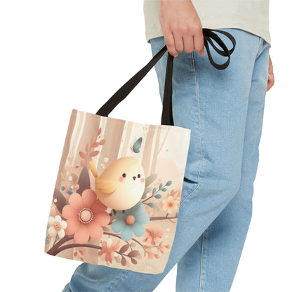 Pastel Canary Tote Bag