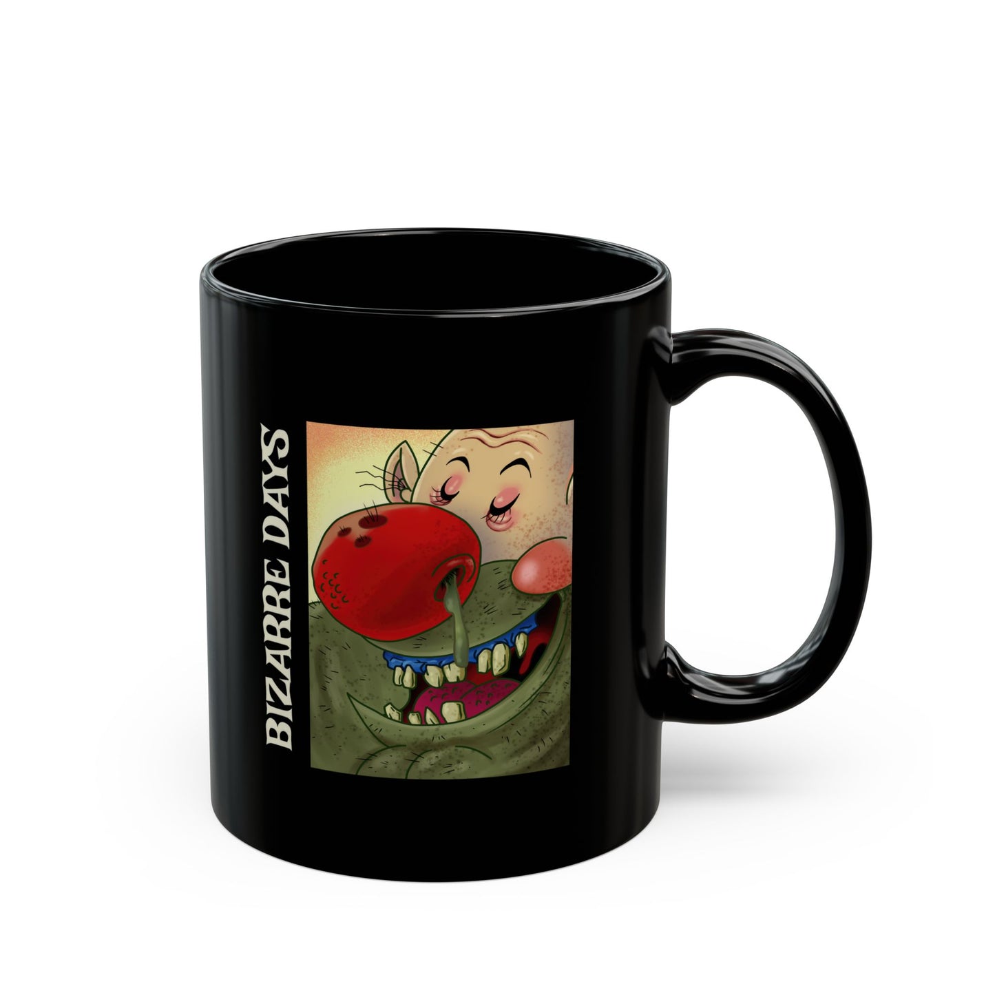 Bizarre Days  Black Mug (11oz)