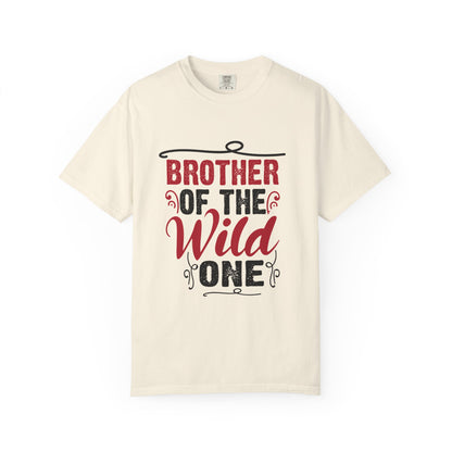 Brother of the Wild One Unisex T-Shirt - Perfect for Sibling Celebrations & Nature Lovers