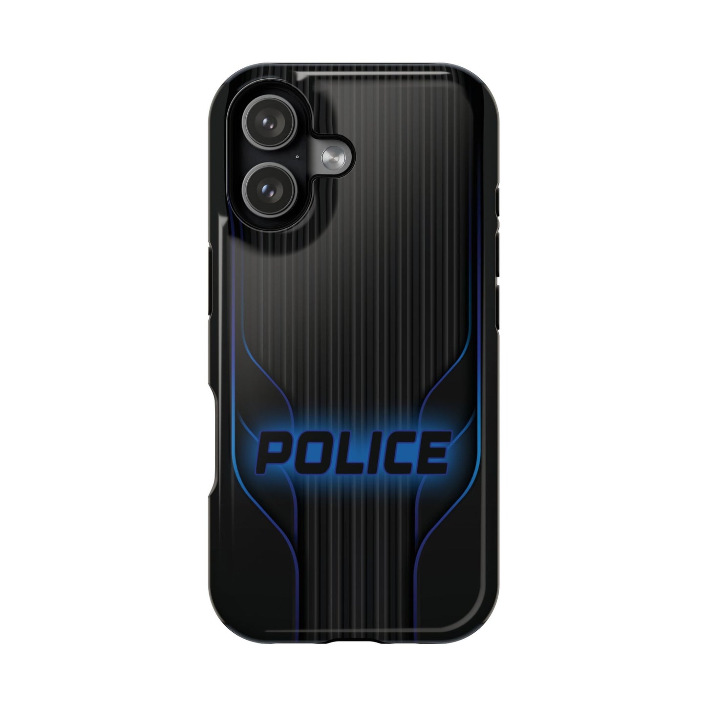 Police Magnetic Phone Cases, Blue Light