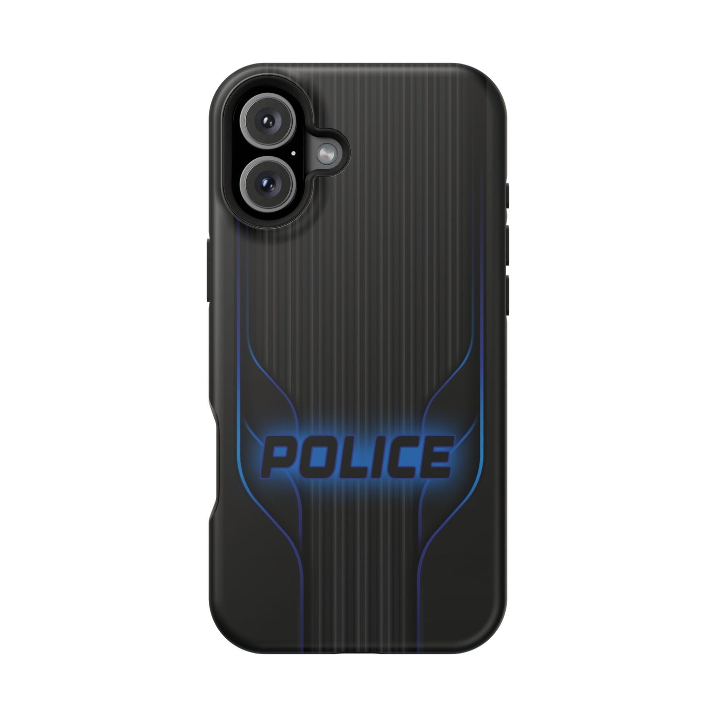Police Magnetic Phone Cases, Blue Light