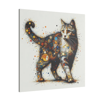 Purrfect Expression - Canvas Print
