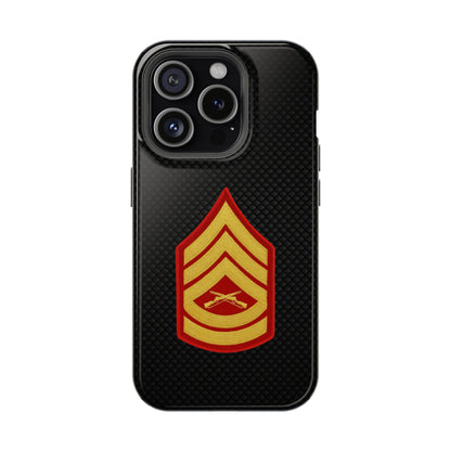 Rank Insignia Impact-Resistant Cases, Gunnery Sergeant