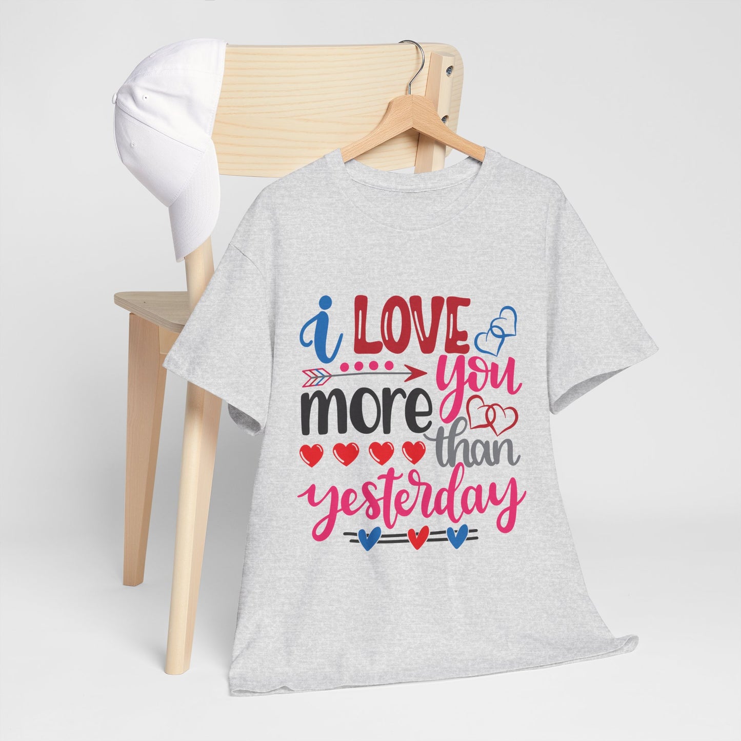 I Love You More Than  Tee, Anniversary Gift Shirt