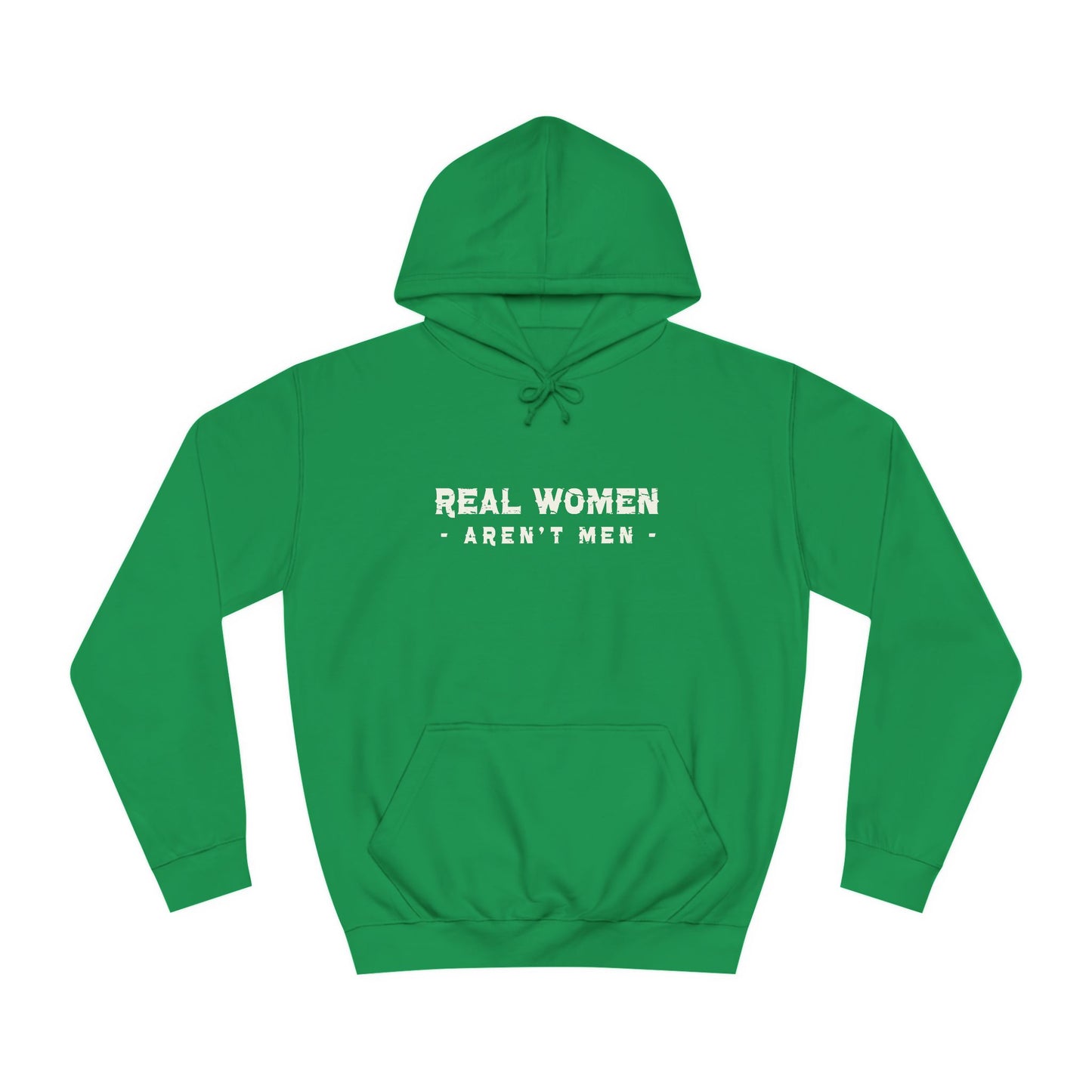 Real Women Unisex College Hoodie 80% cotton 20% polyester