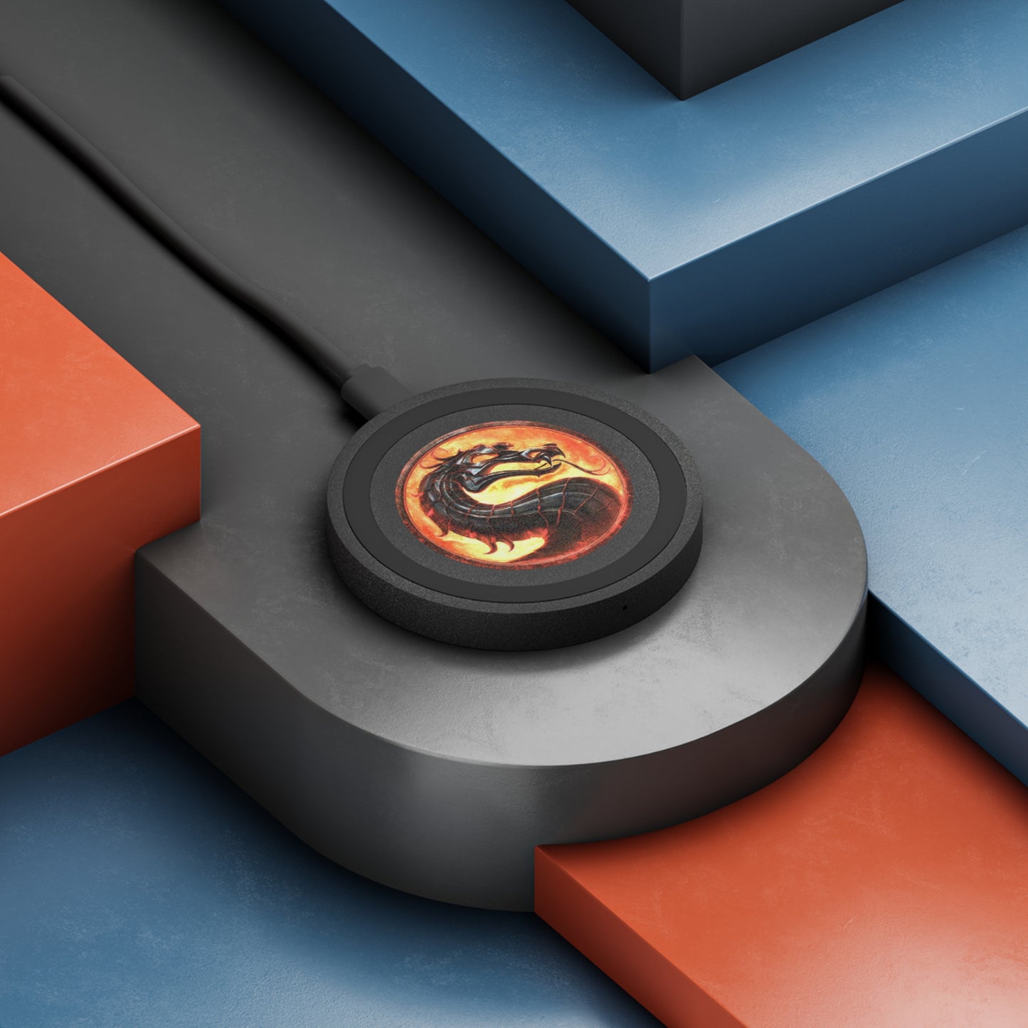 Fire Dragon Quake Wireless Charging Pad