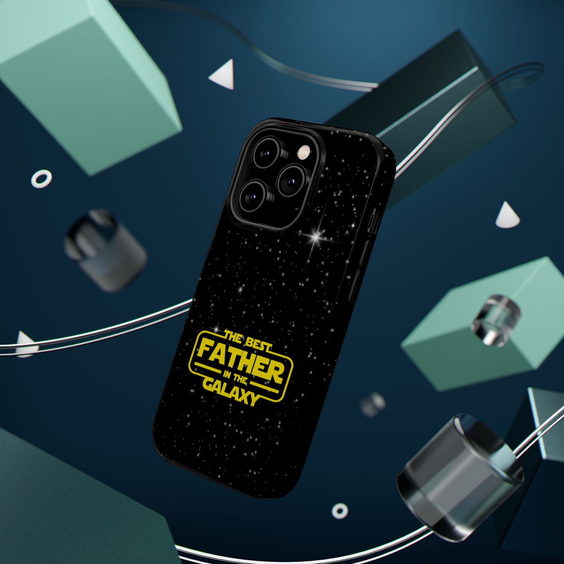 Galaxy-Themed iPhone Magnetic Case - Perfect Gift for the Best Father
