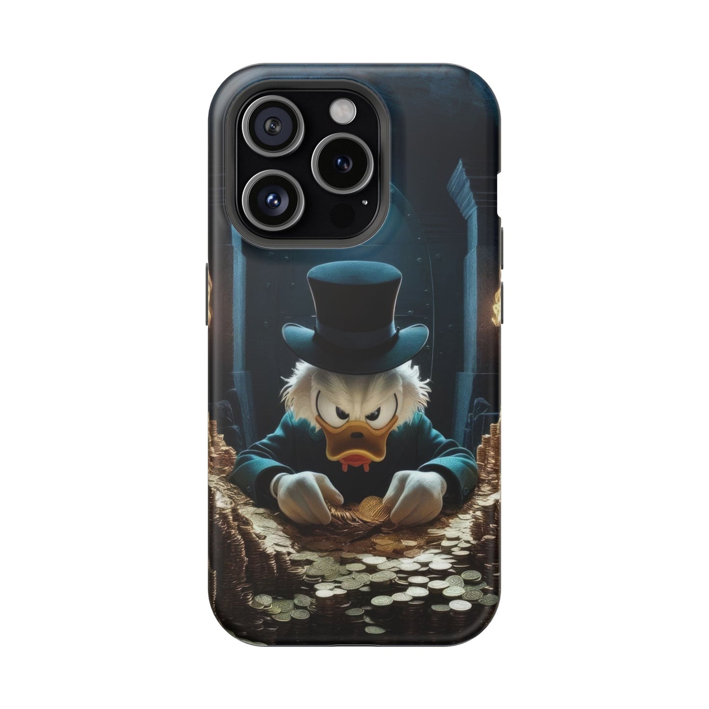 Magnetic Phone Case - Scrooge McDuck Design