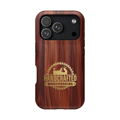 Woodworking Logo Magnetic iPhone Case