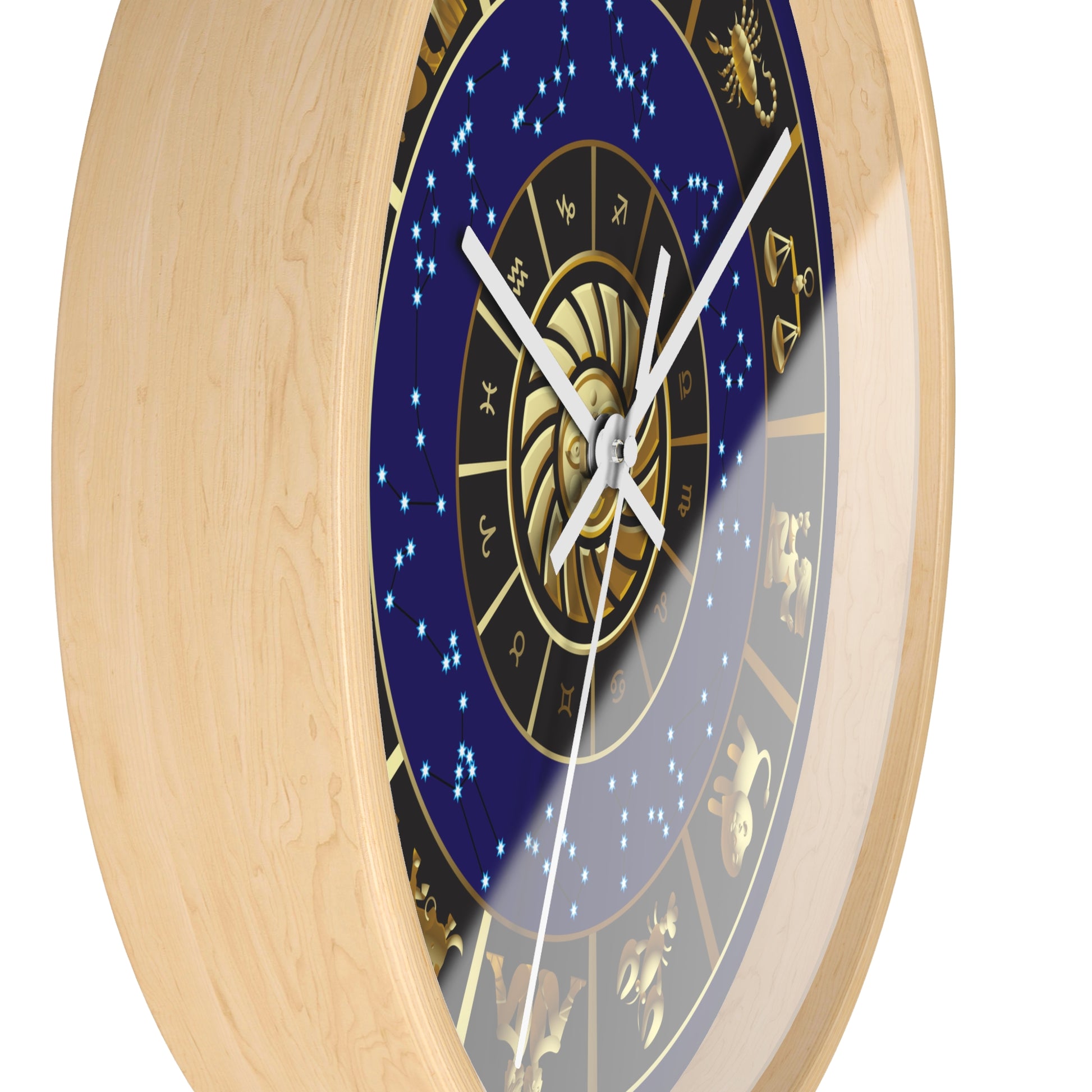 Zodiac Wall Clock 10" – Celestial Wall Art