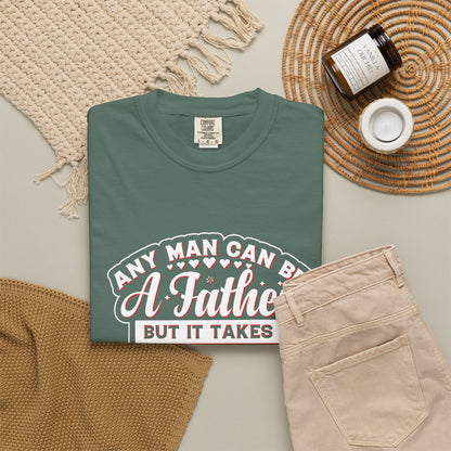 Badass Single Dad T-Shirt | Unisex Garment-Dyed Tee for Father's Day