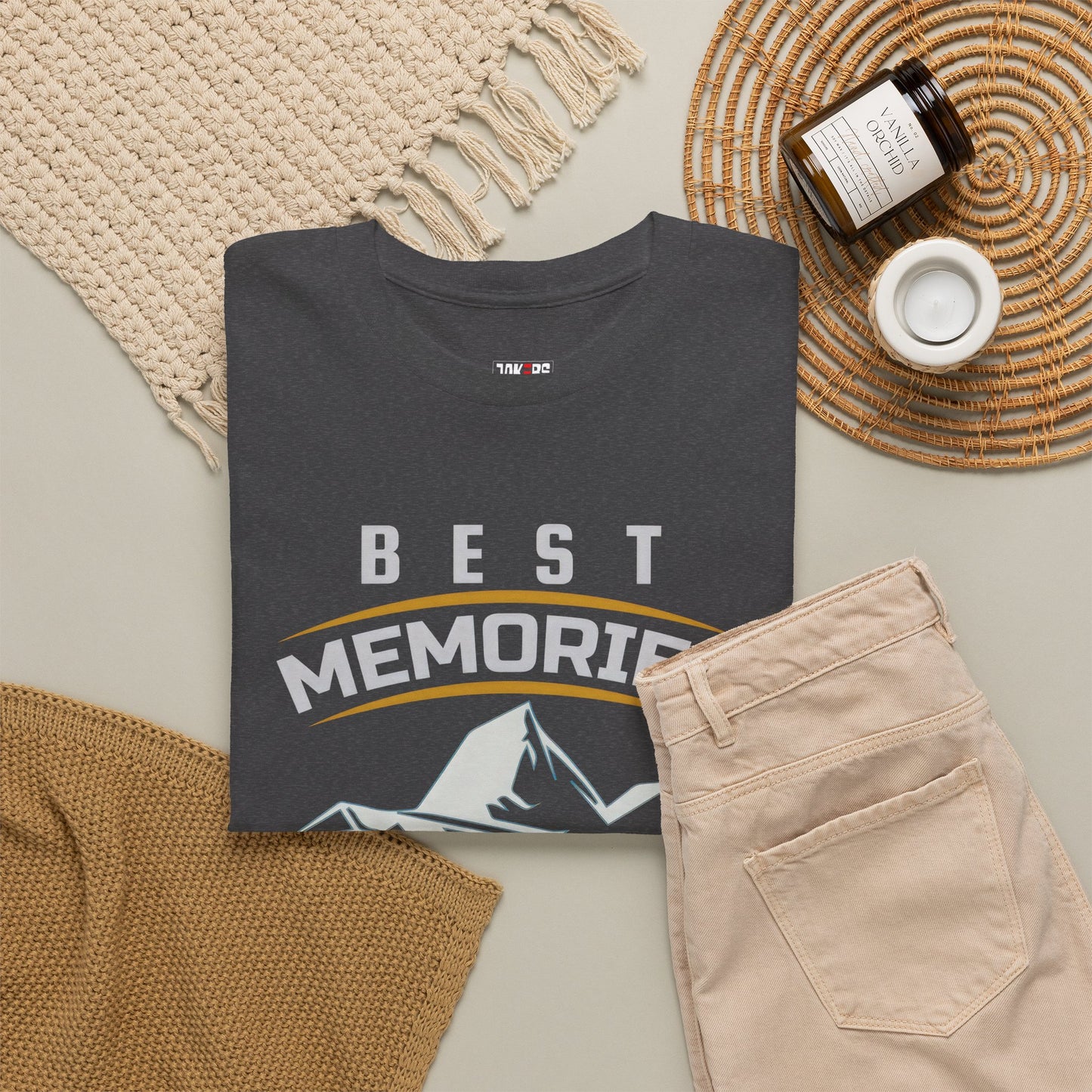 Camping Memories Unisex Heavy Cotton Tee