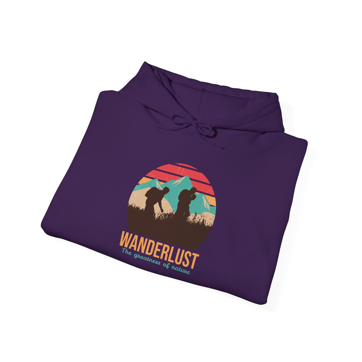 Wanderlust The Greatness Of Nature Unisex Heavy Blend™ Hooded Sweatshirt