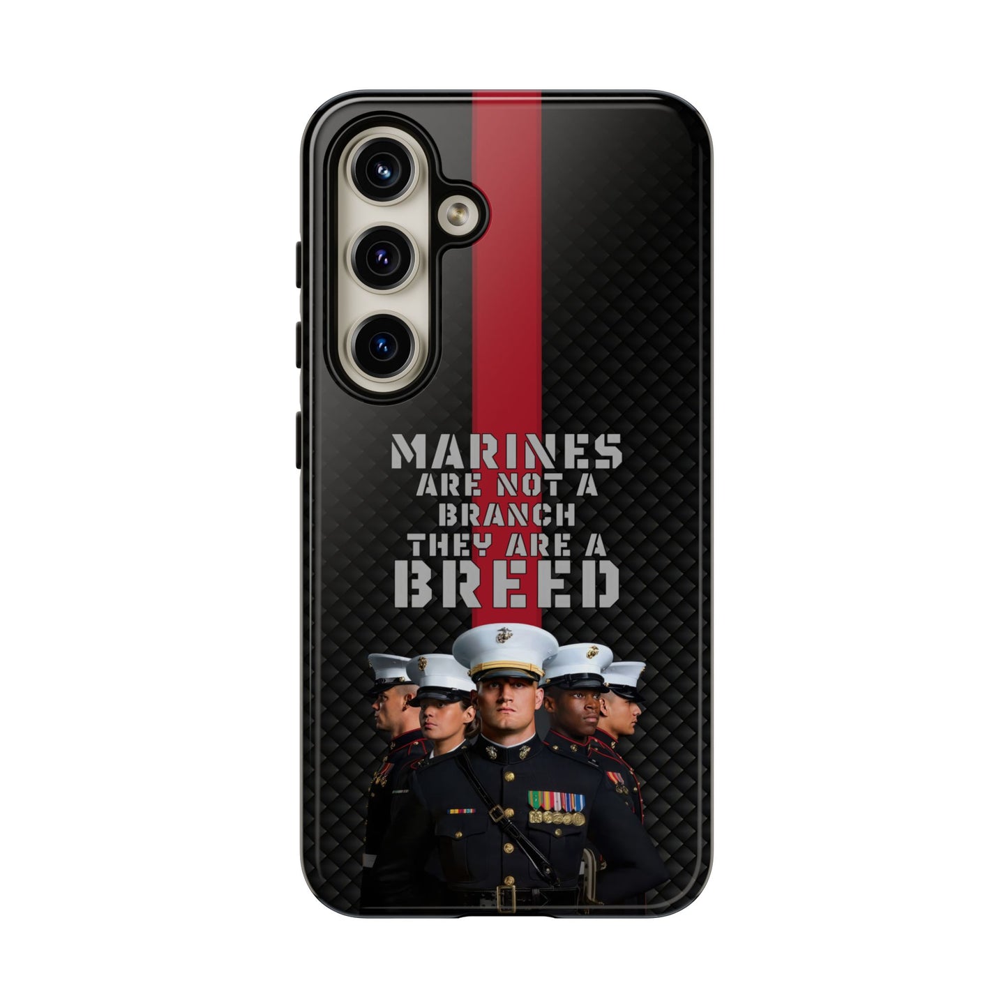 Marine Corps Samsung Tough Phone Case - Proud Military Supporter