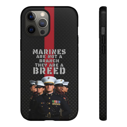 Marine Corps Tough iPhone Case - Proud Military Supporter