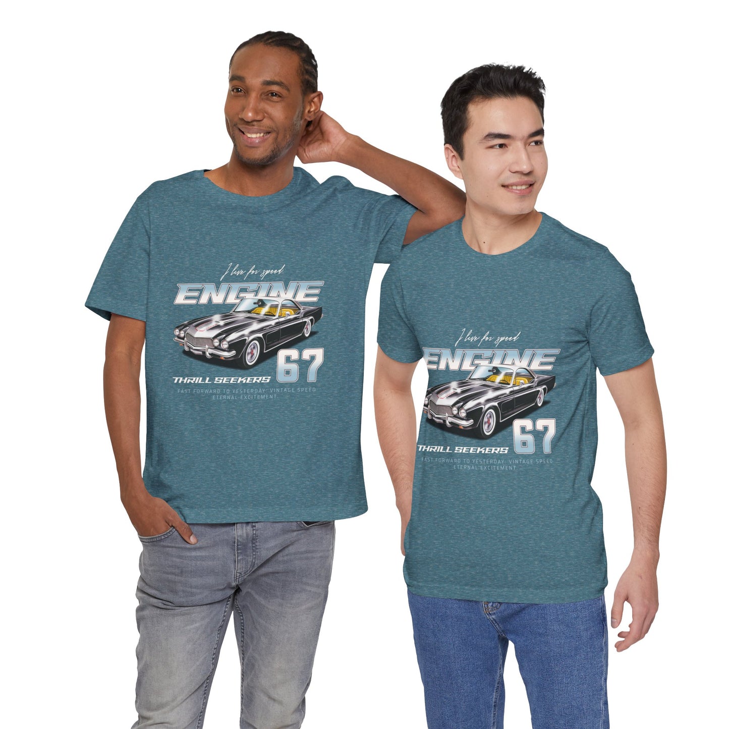I Live For Speed Engine Tee