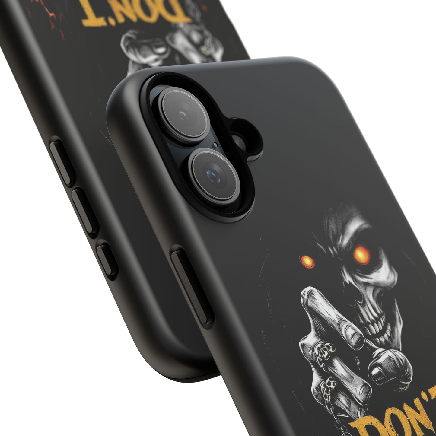 Skull iPhone Tough Cases, Don't Touch My Phone