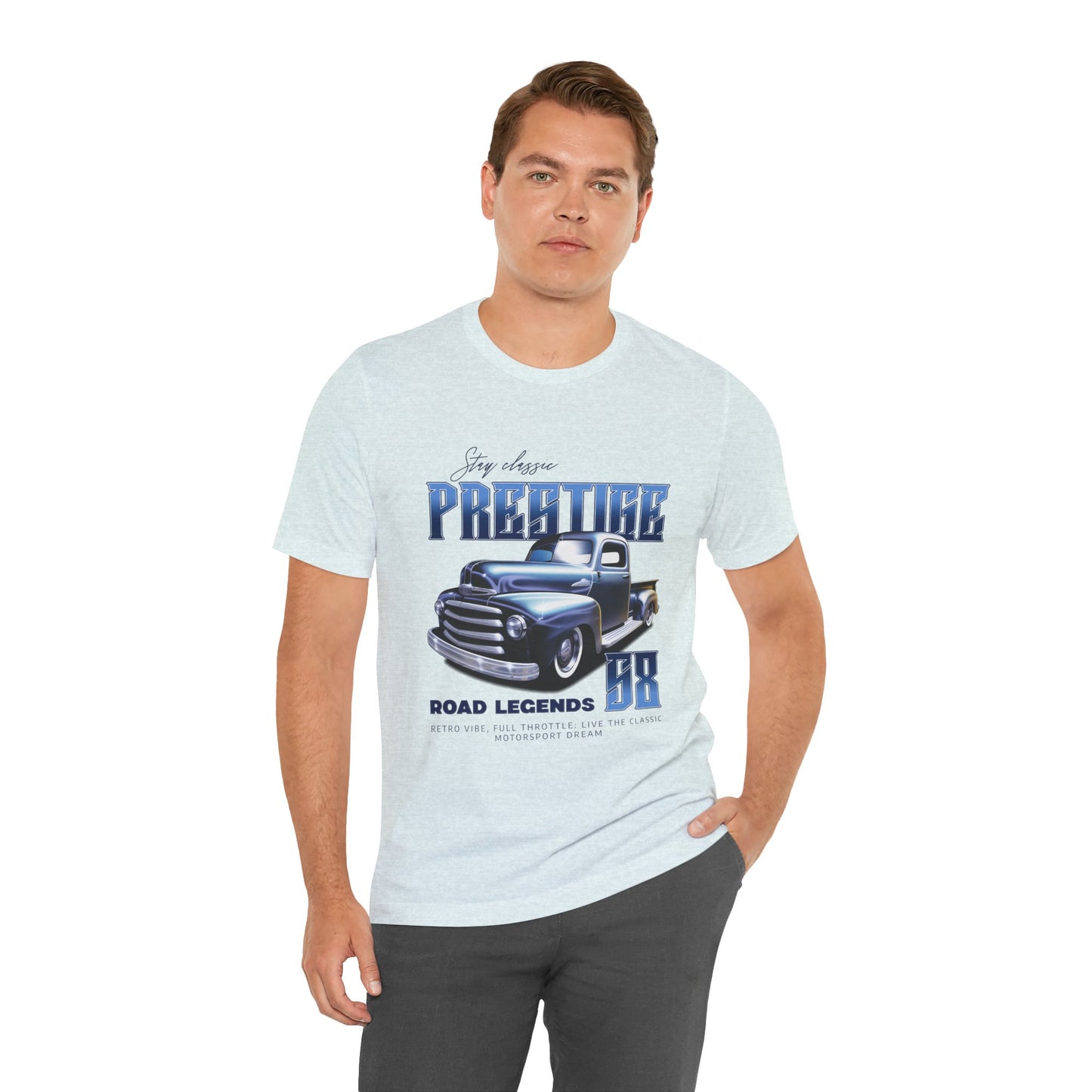 Camiseta de manga corta unisex Stay Classic Prestige Road Legends 