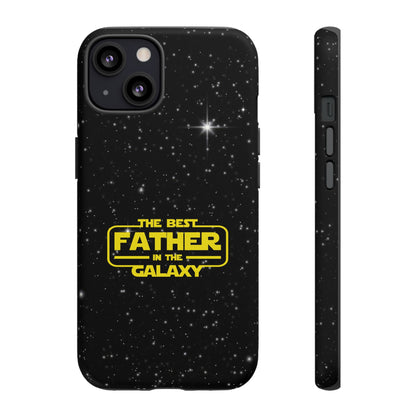 Galaxy-Themed iPhone Tough Case - Perfect Gift for the Best Father