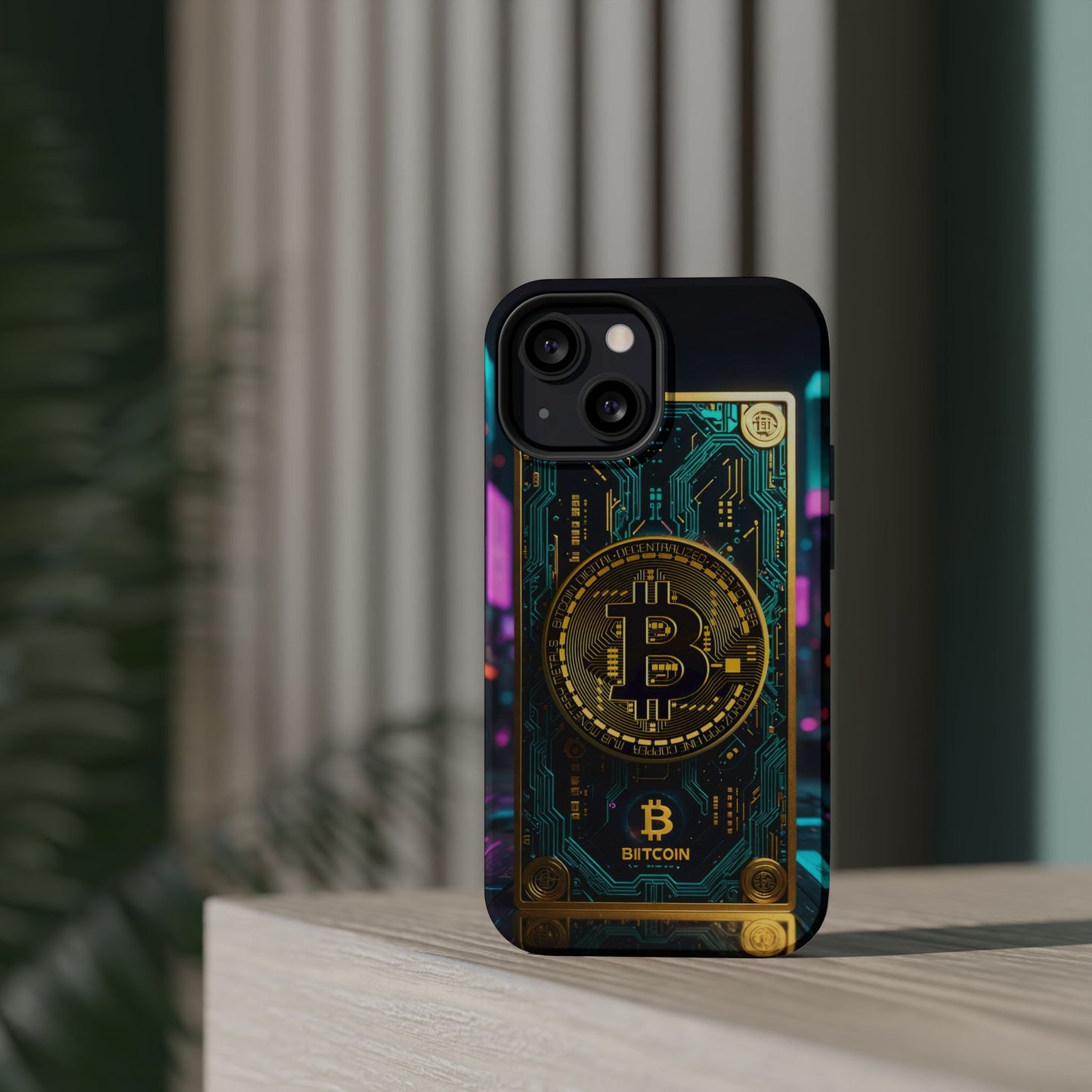Bitcoin Magnetic Phone Case, Unique Phone Cover