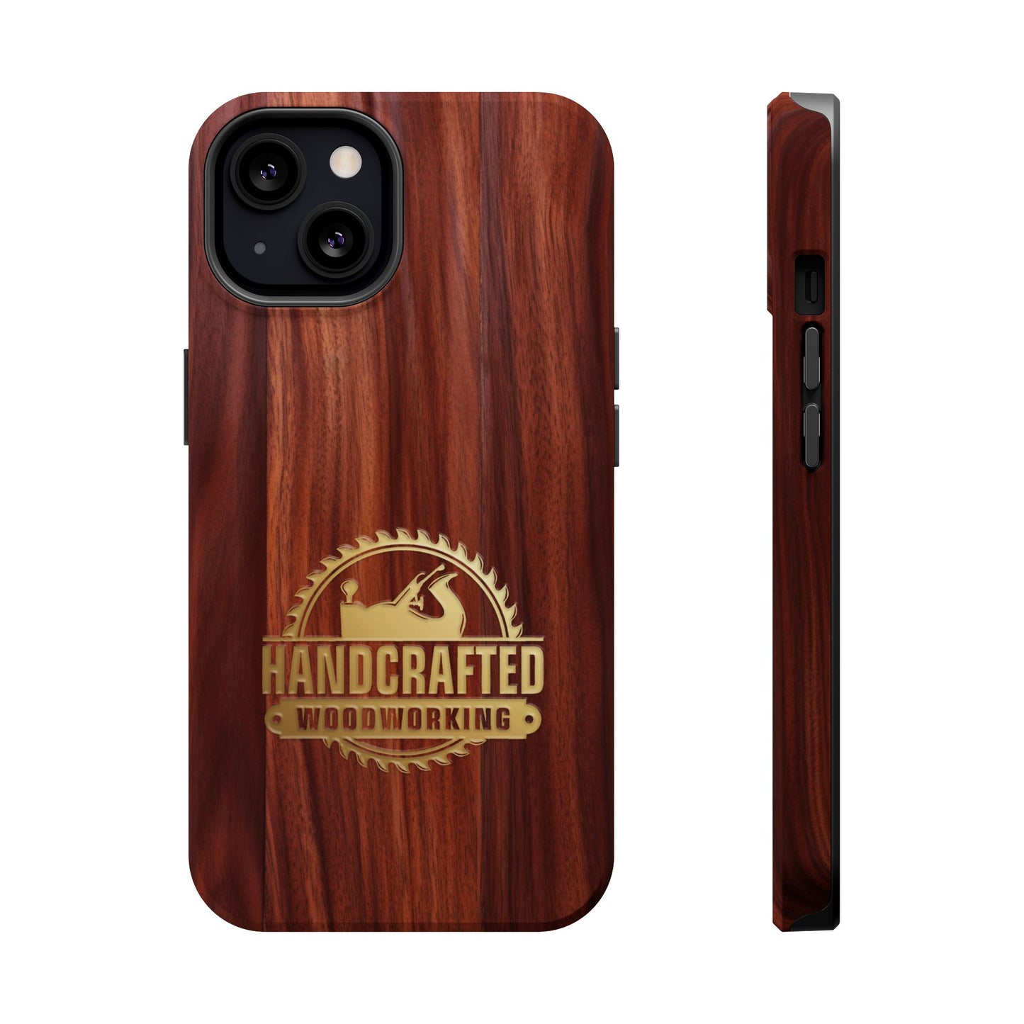 Woodworking Logo Magnetic iPhone Case