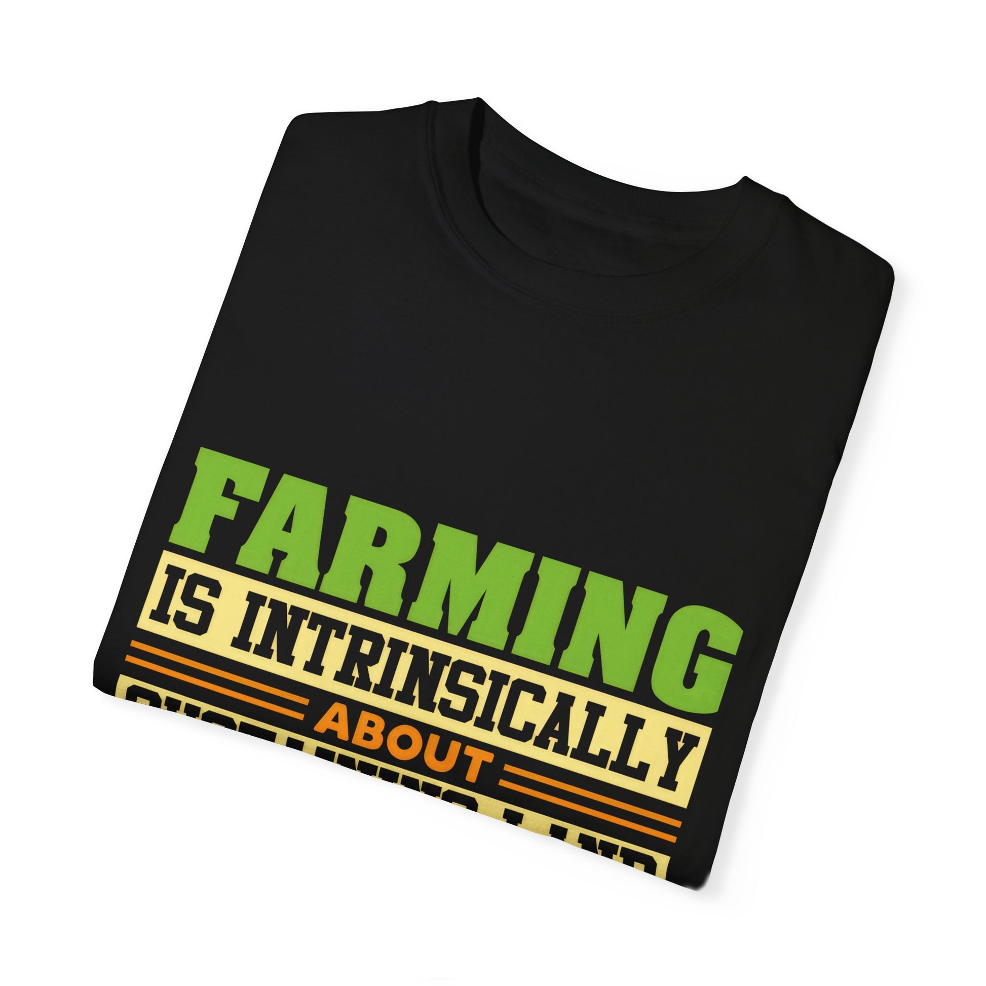 Farming Family Community T-Shirt - Unisex Garment-Dyed Tee