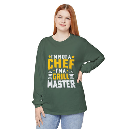 Grill Master Long Sleeve T-Shirt - Perfect Gift for BBQ Lovers