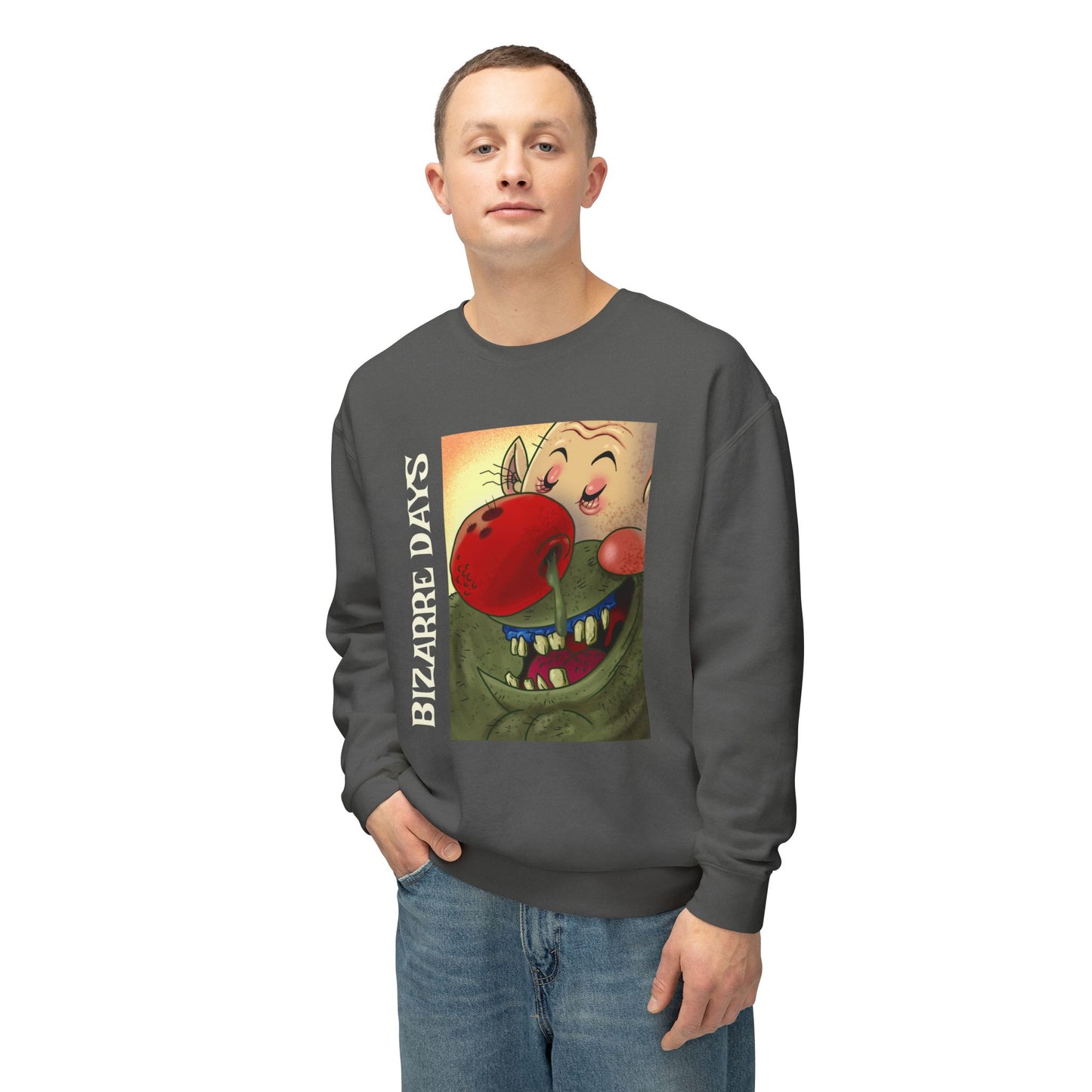 Bizarre Days Unisex Lightweight Crewneck Sweatshirt