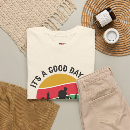 "It's a Good Day to Hike" Unisex Heavy Cotton Tee - Adventure Outdoor Shirt