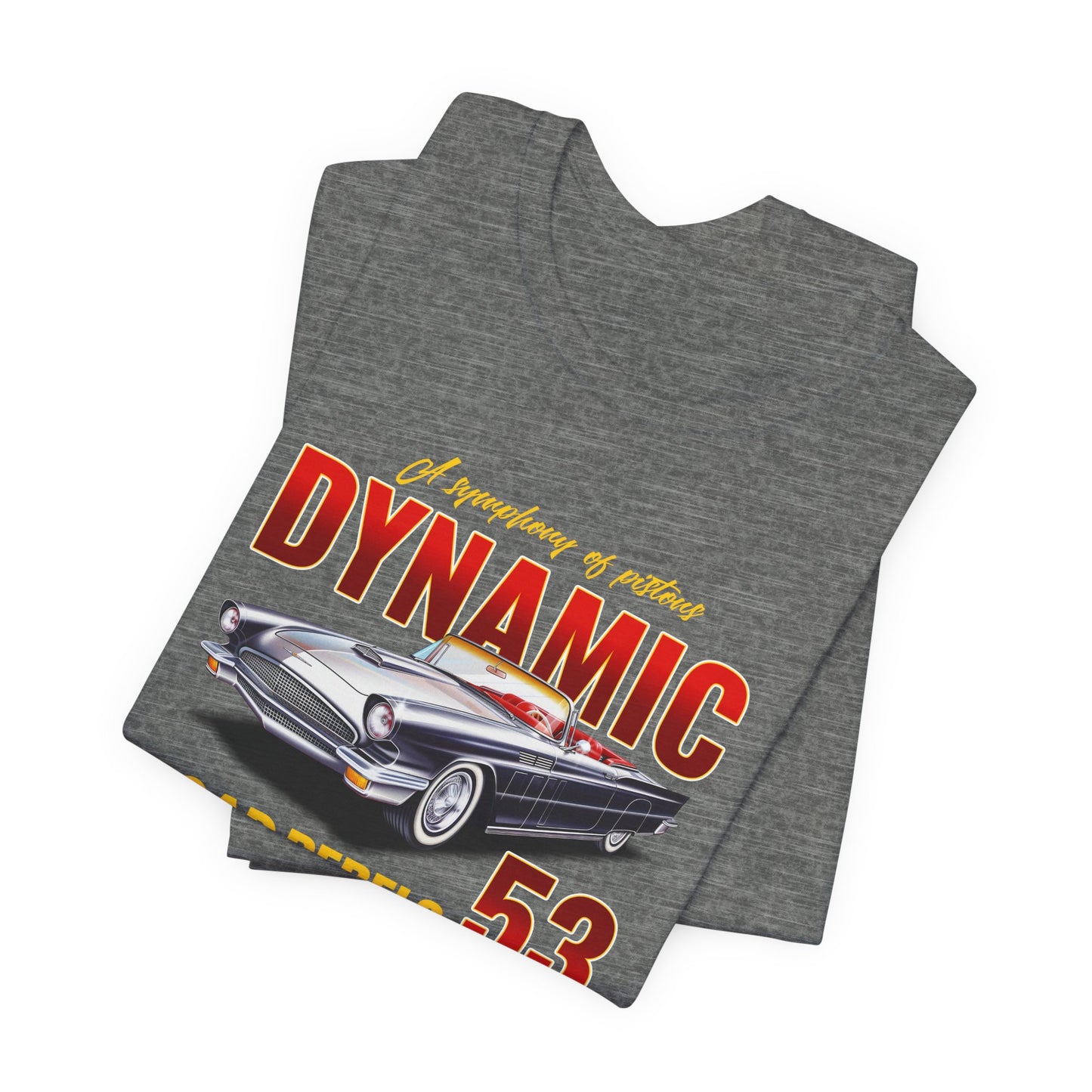 A Symphony Of Pistons Dynamic Unisex Jersey Short Sleeve Tee