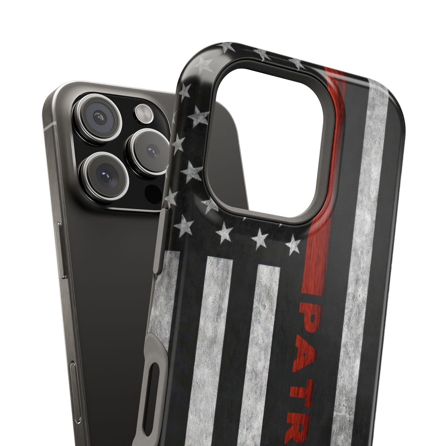 Red Line Magnetic Phone Cases, Firefighter Gift