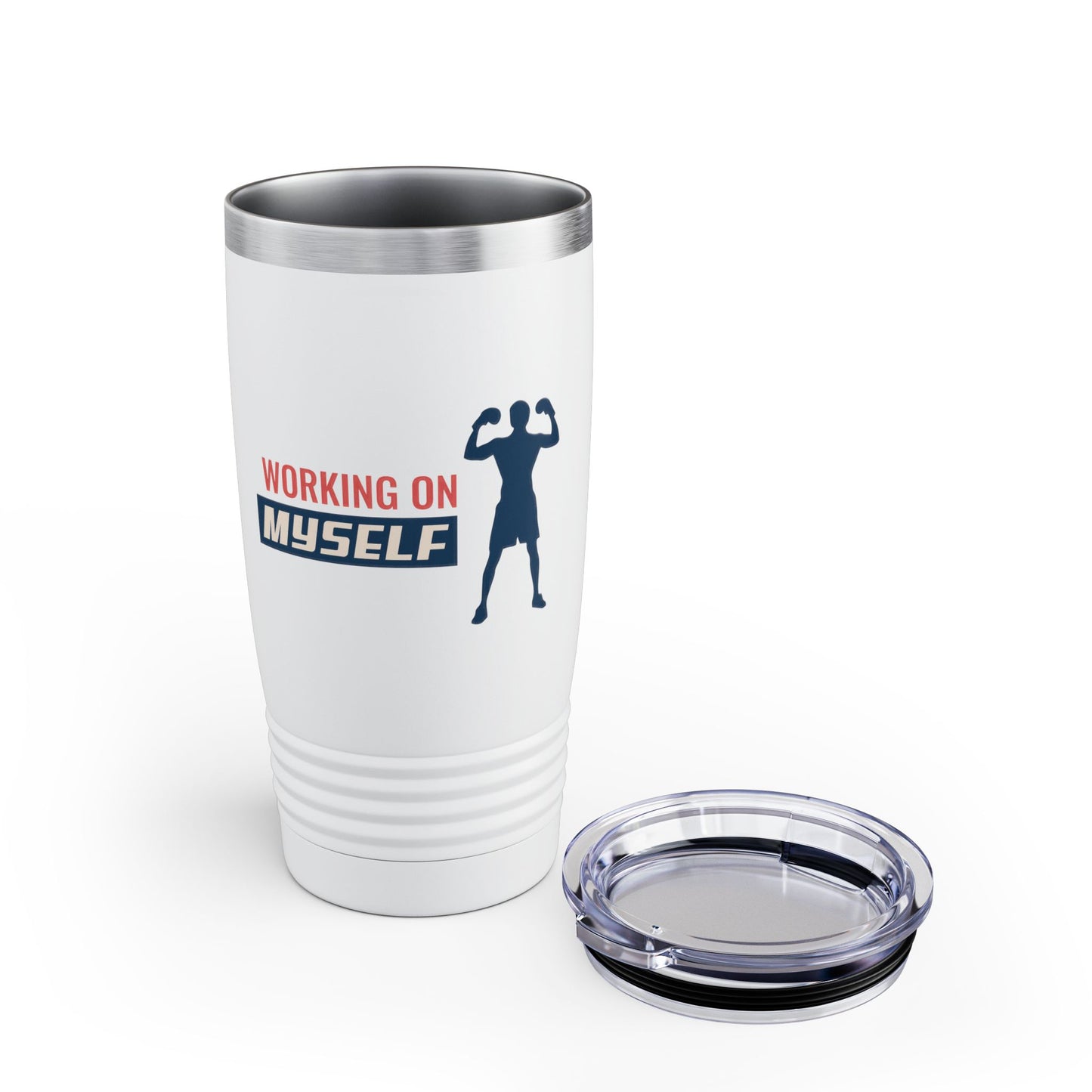 Working On Myself Ringneck Tumbler, 20oz