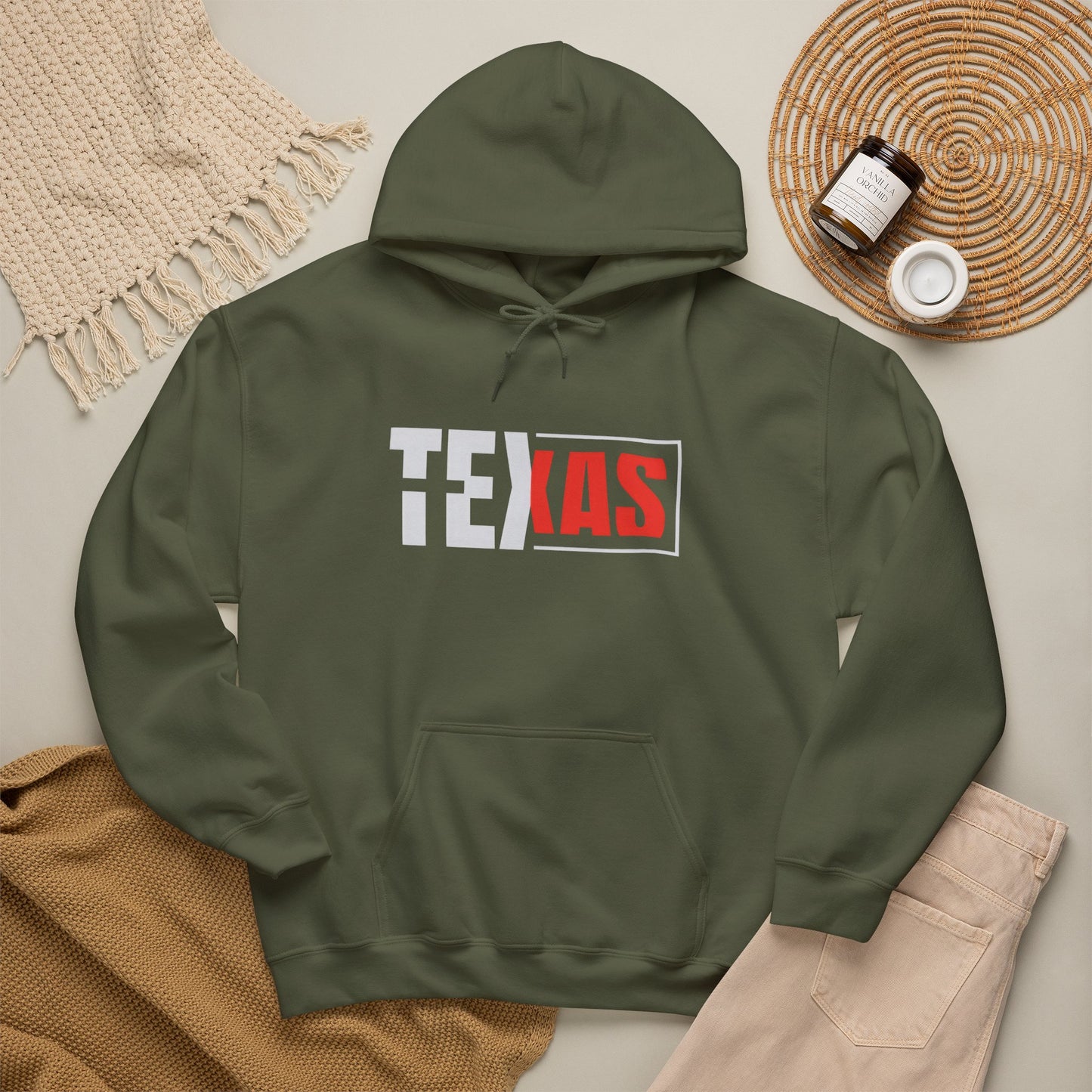 Vintage Texas Unisex Heavy Blend Hoodie - Comfortable & Stylish for Every Occasion