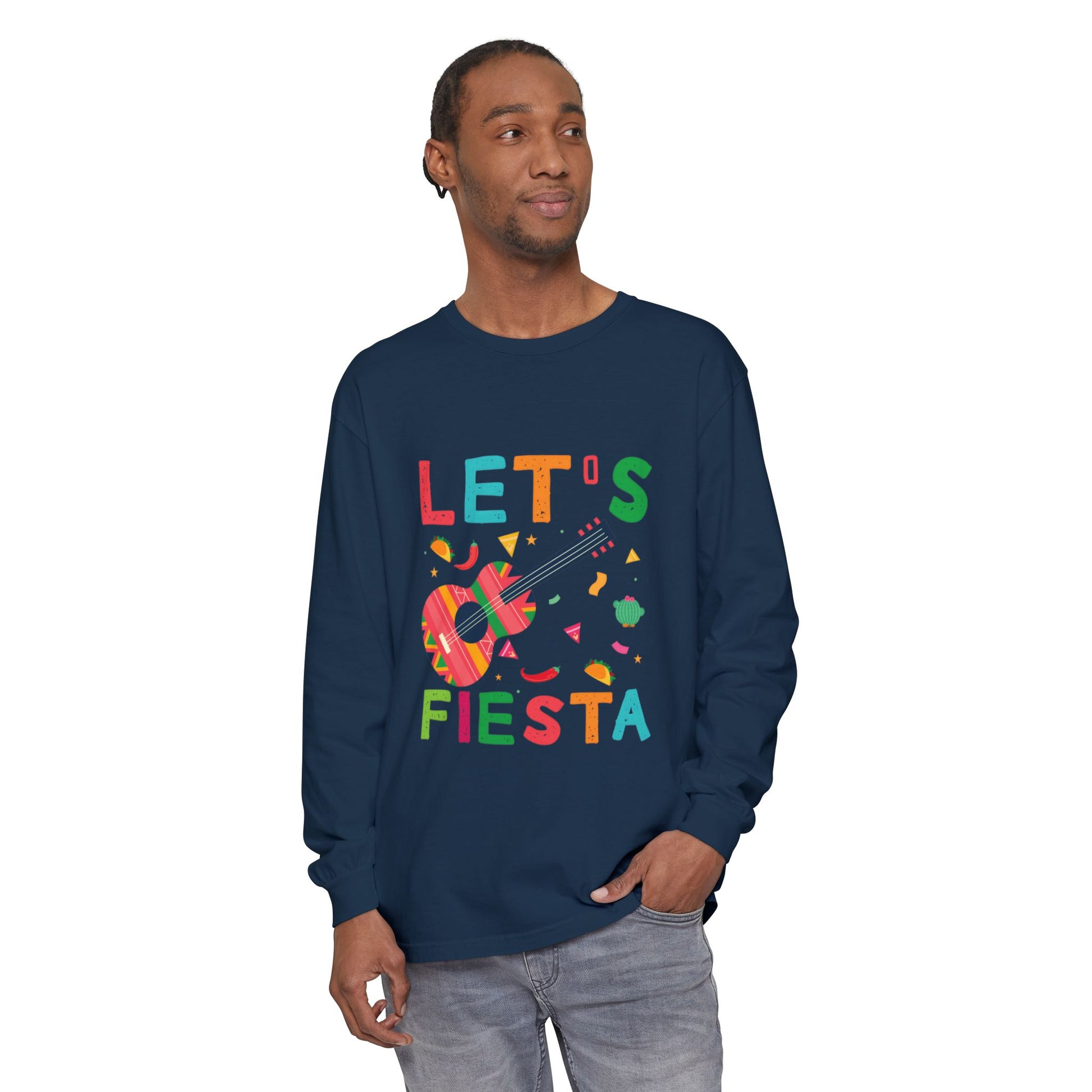 Let's Fiesta Unisex Long Sleeve T-Shirt