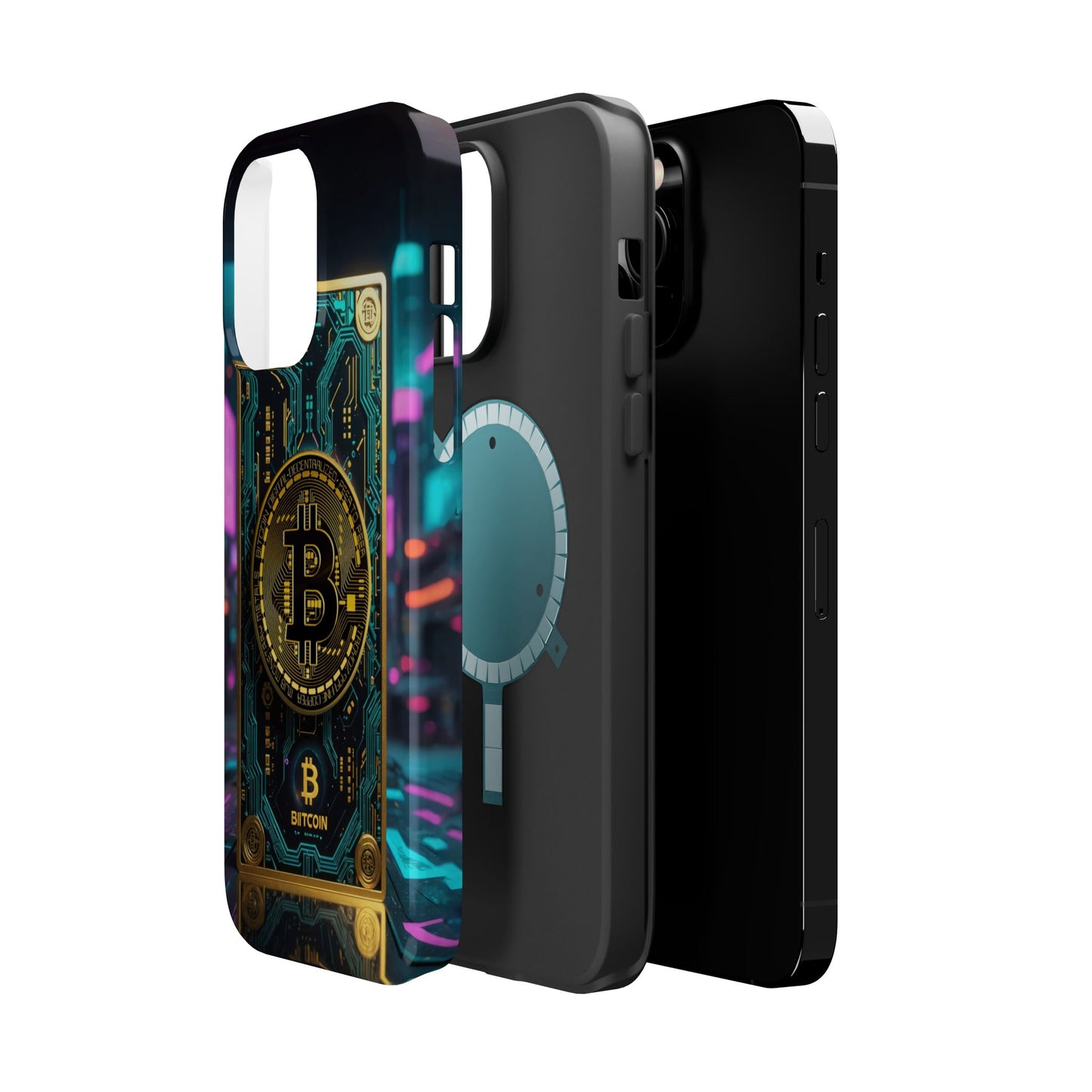 Bitcoin Magnetic Phone Case, Unique Phone Cover