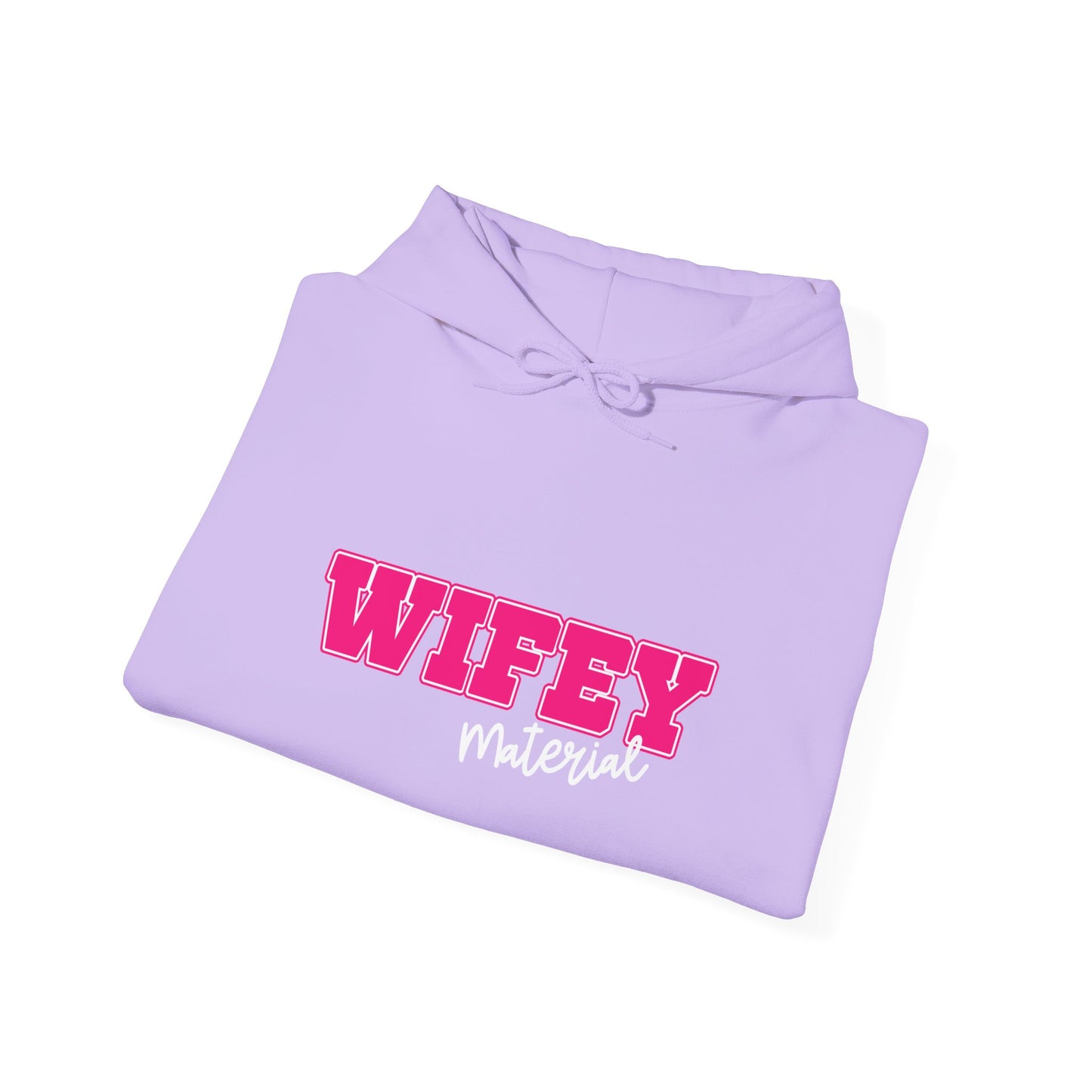 Wifey Material Hooded Sweatshirt