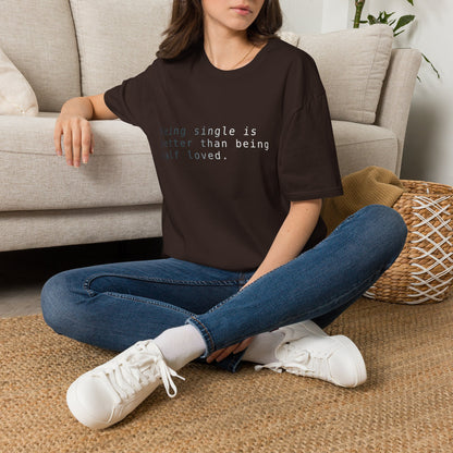 Being Single Unisex Softstyle T-Shirt