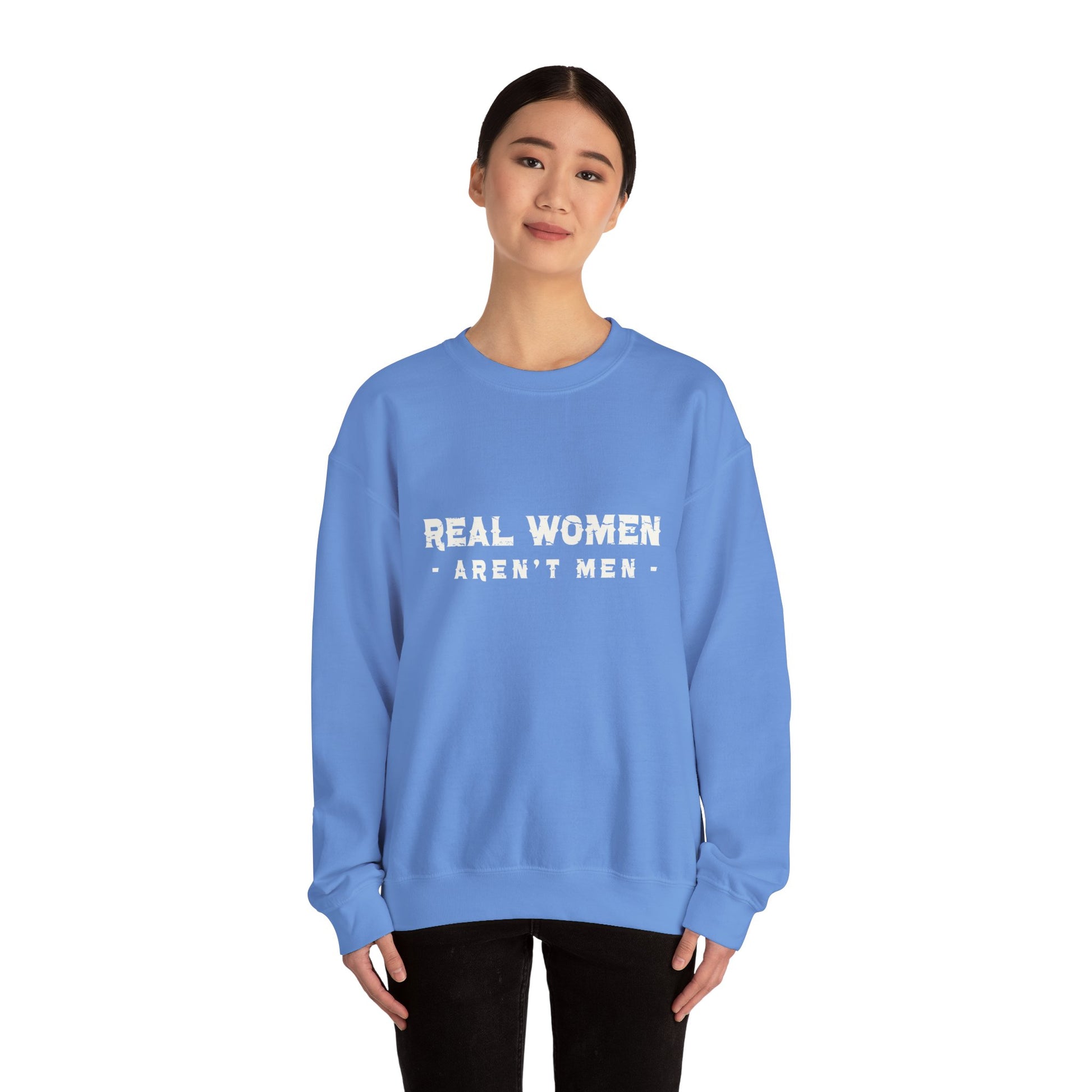 Real Women Unisex Heavy Blend™ Crewneck Sweatshirt 50% cotton and 50% polyester