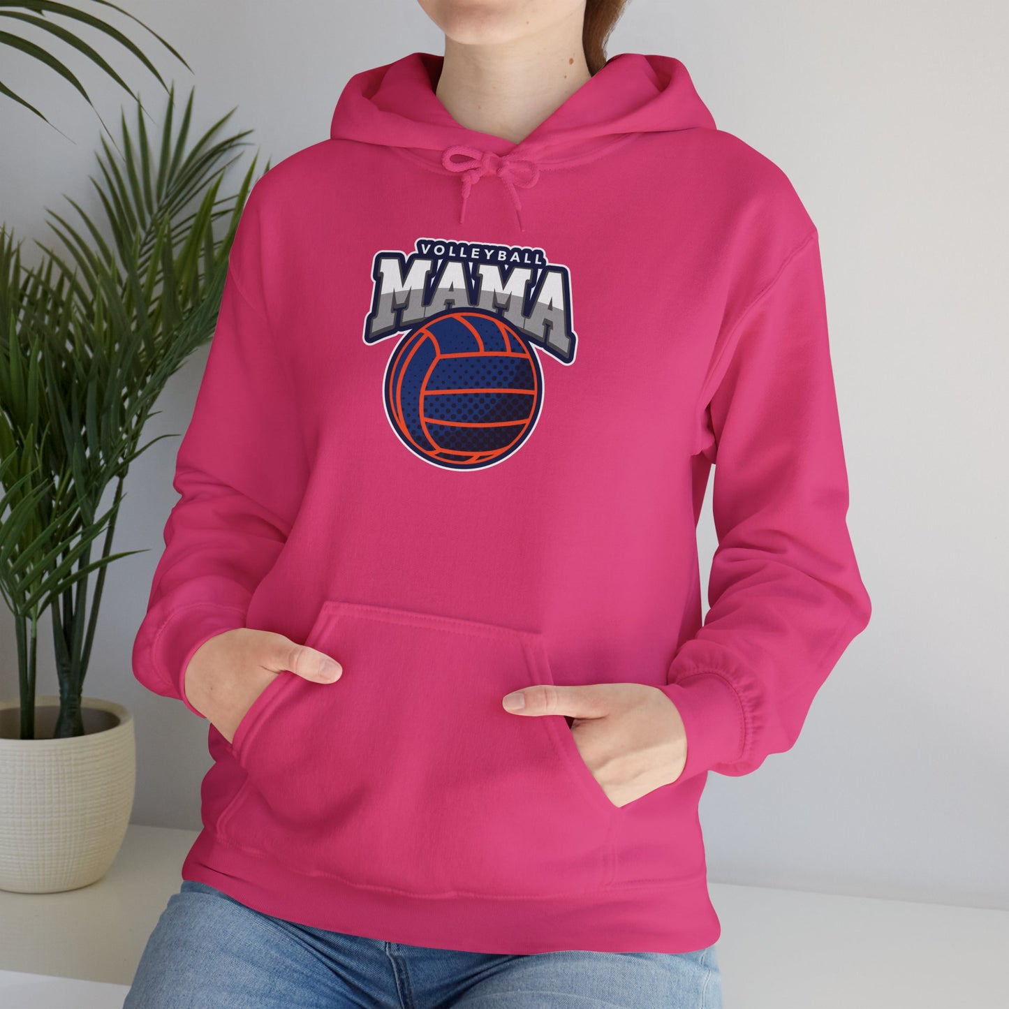 Volleyball Mama Unisex Heavy Blend™ Hooded Sweatshirt