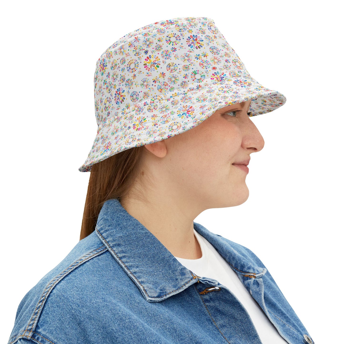 Vibrant Vibes Bucket Hat (AOP)