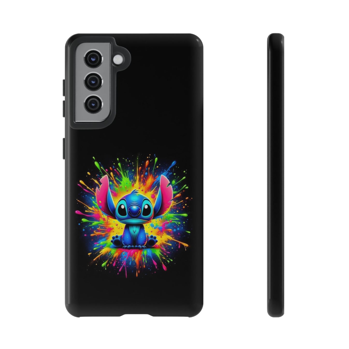 Colorful Samsung Cartoon Phone Cases, Stitch Phone Cover