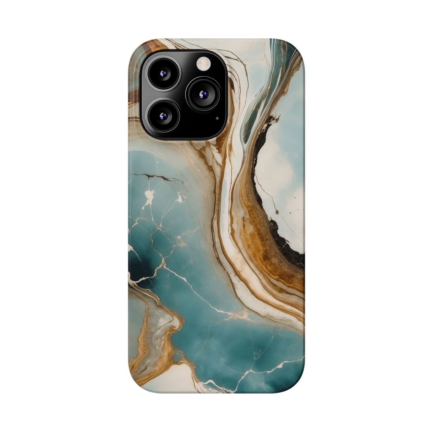 Marble Slim Phone Case, Stylish Protective Cover