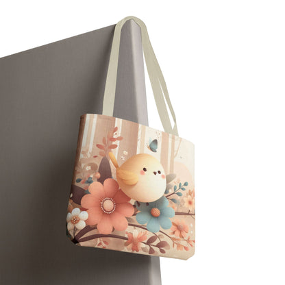 Pastel Canary Tote Bag
