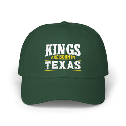 Custom Embroidered Dad Cap – "Kings Are Born In..."