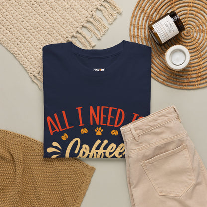 Coffee and Dog Lover Unisex Tee - Perfect Gift for Pet Owners